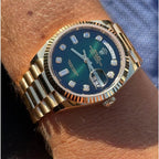 Day-Date President with Diamond Hour Markers