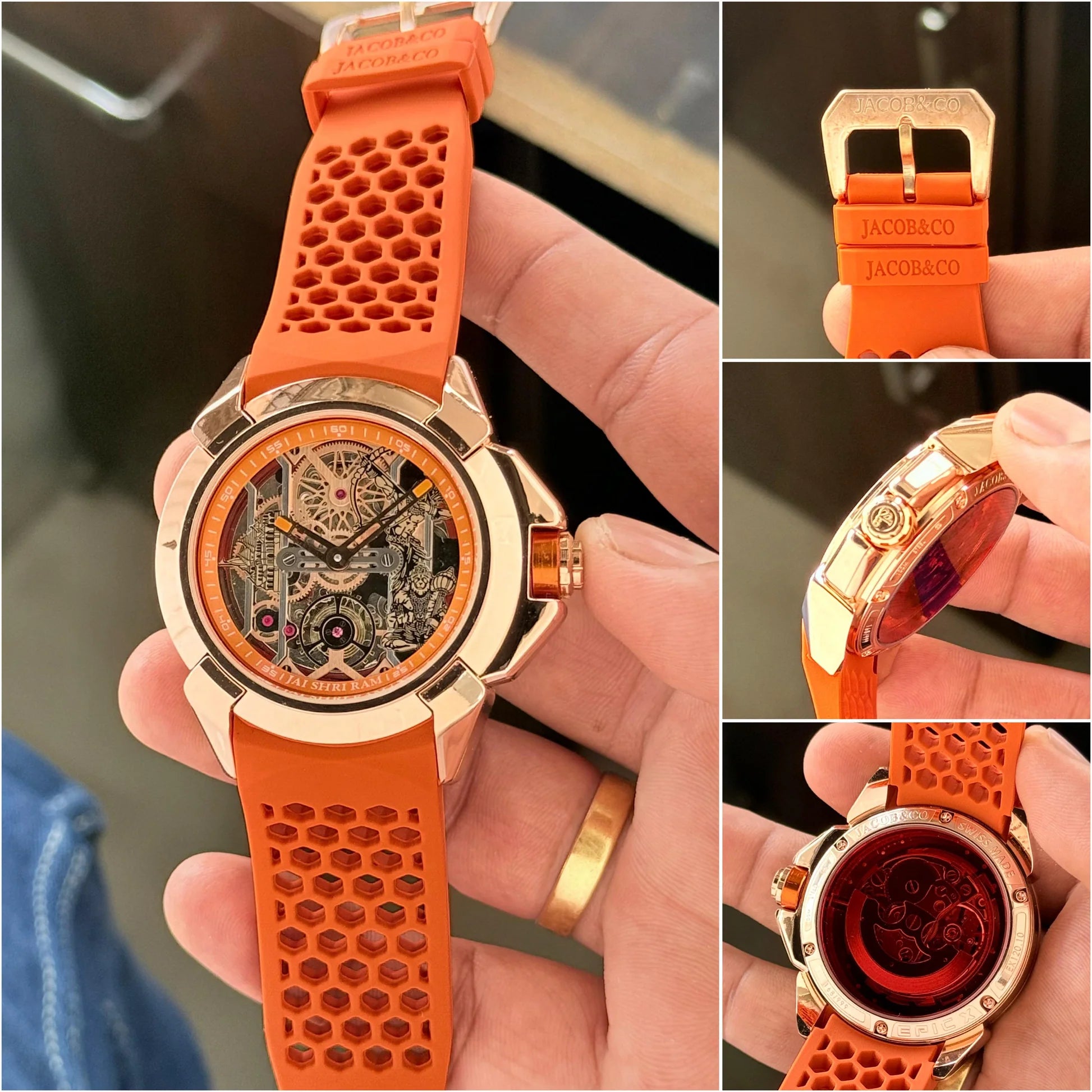 Jacob & Co Ram Janmabhoomi Titanium Edition